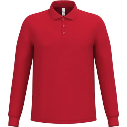 Polo met lange mouwen iDeal Basic Brand
