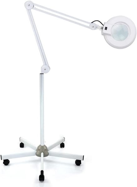 Professionele Vergroting Lamp met Standaard 5 Dioptrie 22W LED voor Schoonheidssalons
