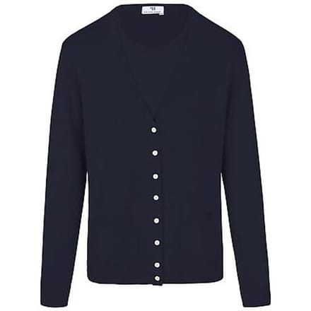 Twinset 100% scheerwol Van Peter Hahn blauw