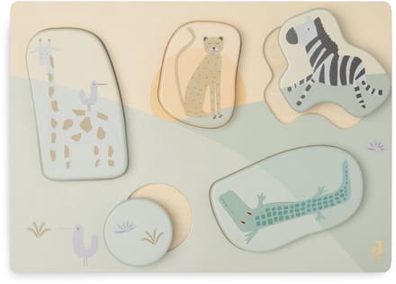 Jollein Houten Puzzel Jungle Jambo