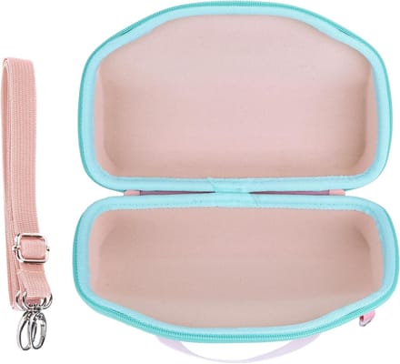 Draagbare Hard Case voor Charge 6 Bluetooth Speaker, Bescherming en Stijl in Roze en Mintgroen