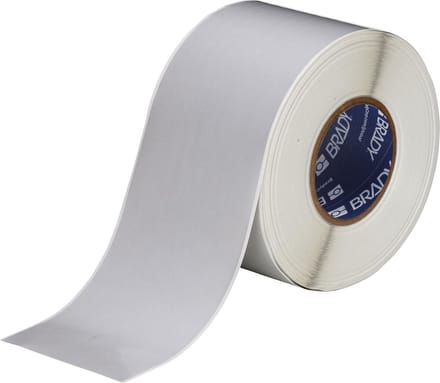 Brady THT-107-413 label polyester mat zilver 101,60 mm x 91,44 m (origineel)