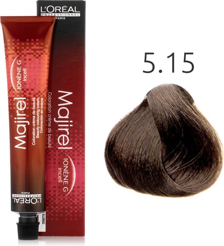L'Oréal Professionnel - Haarverf - Majirel - 50 ML - 5.15