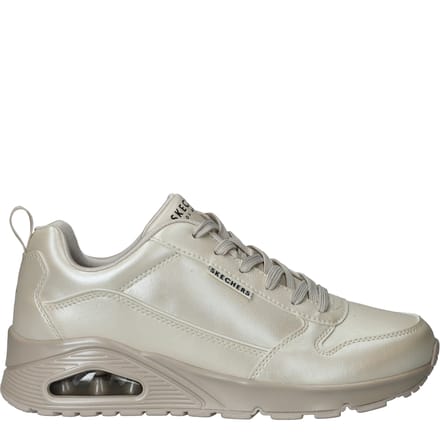 Skechers Uno - Galactic Gal Dames Sneakers - Gebroken wit