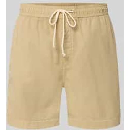 regular fit korte broek met elastische boord model 'SUNFADED'
