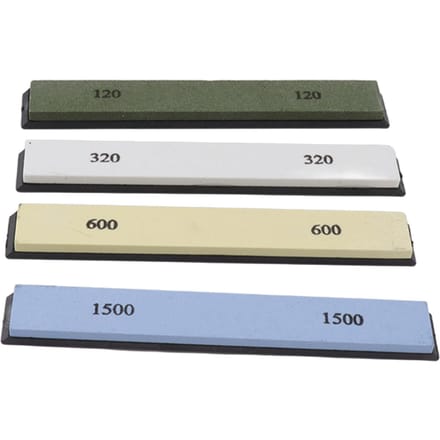 Pierre à aiguiser Whetstone Set 4 côtés Grain 120 320 600 1500 Pierre à aiguiser pour Couteaux de Cuisine Pêche beige