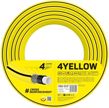 Cellfast - 4YELLOW Tuinslang 3/4" 50m - 20Bar - 4-laags