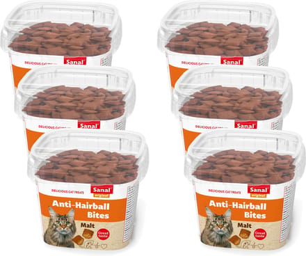 Sanal Cat Malt Bits 75 gr - 6 stuks