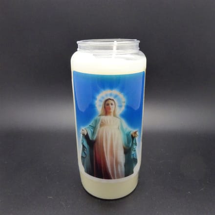 Noveenkaars Heilige Vrouw 007 - 6 dagen brander (5 stuks)