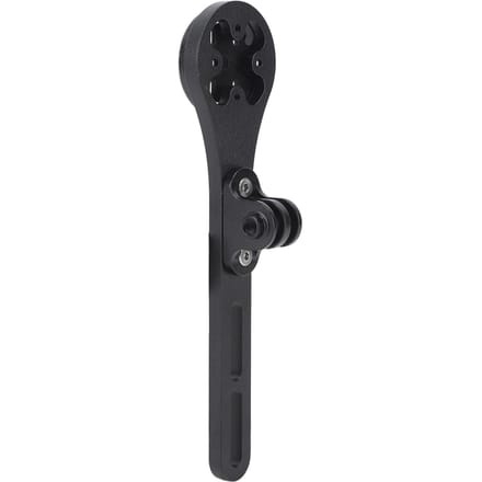 Support d'ordinateur de vélo en alliage d'aluminium pour guidon de vélo de route intégré WAHOO model black