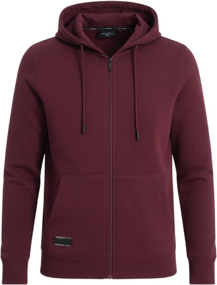 OMBRE Sweater - Regular Fit - Katoen - Lange Mouw Bordeaux M
