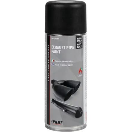 Aerosol verfspray voor uitlaatdemper Pilot