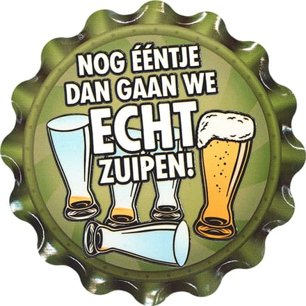 Cap coaster - Echt zuipen