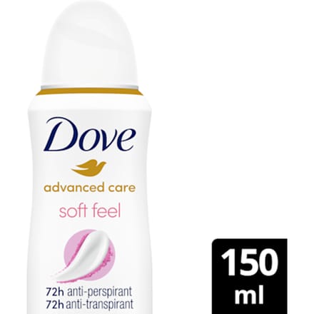 Dove - Deodorant - Spray - Soft Feel - 150ml