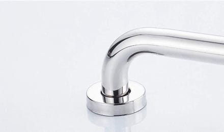 Veiligheidsgreep Badkamer - Steun handgreep - Extra steun - Roestvrij staal - 105 cm - Chroom