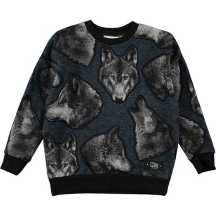 Levi´s ® Kids Mini Batwing Hoodie Blauw 6 Years Jongen