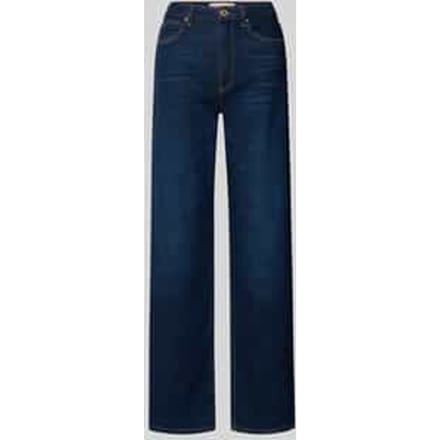 Wide leg jeans met steekzakken