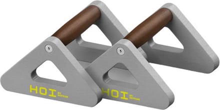 Kettler HOI Push Up Bars - Walnoothout - antislip