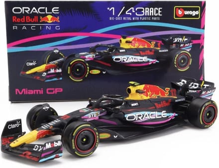 Formule 1 Red Bull Racing 1:43 Sergio Perez Miami 2023 Race Auto
