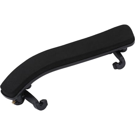 Coussin d'épaule en caoutchouc noir durable, réglable et confortable, support pour violon 3/4 4/4 black