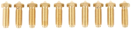 Dailygoods- Mondstuk 3D Printer - Messing Nozzle Kit - Vervanging voor PLA/ABS/PETG - 0,4 mm - Compatibel met S1 Combo - Max. temperatuur 320 ℃