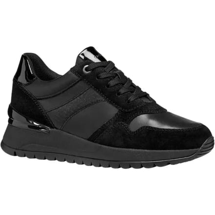GEOX DESYA DAMES Sneakers - ZWART - Maat 37