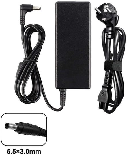 Laptoplader - Voedingsadapter - Adapter - Geschikt voor: Samsung – 19V 3.16A - Oplader - 5.5 x 3.0 mm Plug