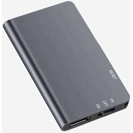 Rexsun 64GB Digitale Voice Recorder met Eén-Touch Opname, ABS+Aluminium Legering in Grijs, L810