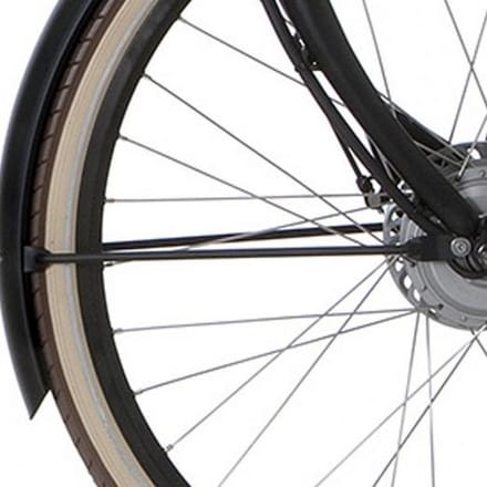 Cortina Spatbordstang voor 28 E-U4 jet black matt