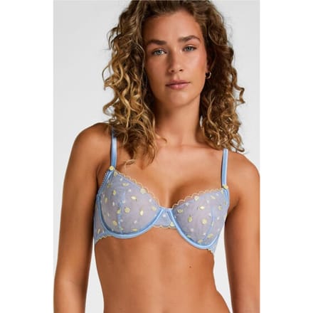 Hunkemöller Niet-Voorgevormde Beugel Bh Harriet Blauw