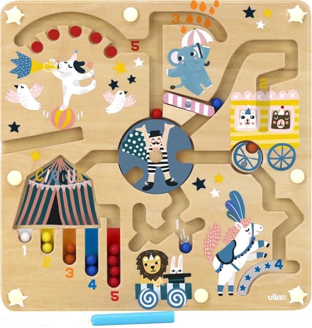 VILAC magnetisch labyrint Circus 2 jr+