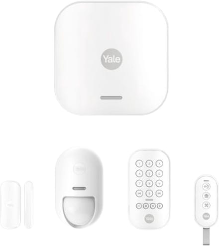 Yale - Slim Alarmsysteem Starterskit - Wit - Abonnement Optioneel