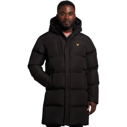 Lyle and Scott Deep Winter Puffer Casual winterjas heren Zwart S