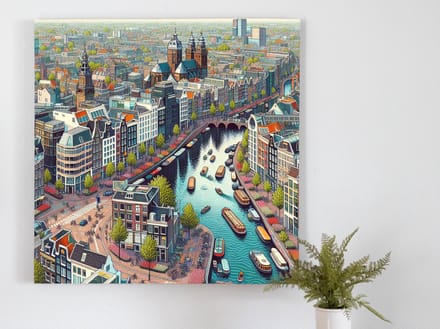 Kunstprint | Wanddecoratie | Forex | 60 × 60 cm
