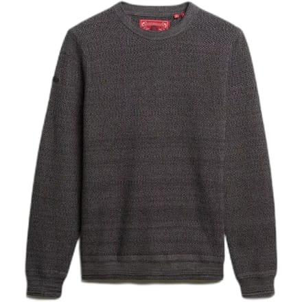 Superdry - Lichtgewicht katoenen trui met textuur - Heren - Sweaters