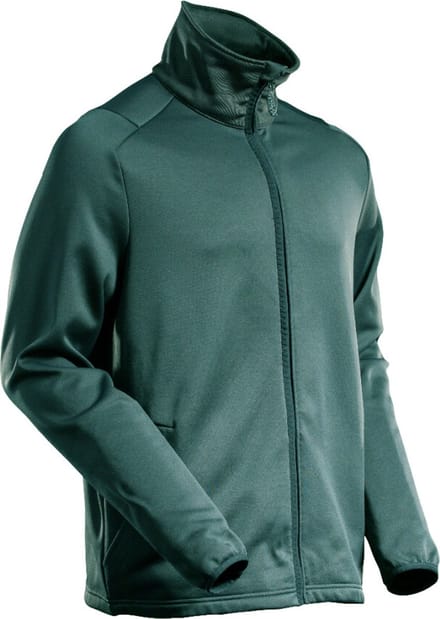 MASCOT Customized Fleecetrui rits - 22585-608 - bosgroen - maat M