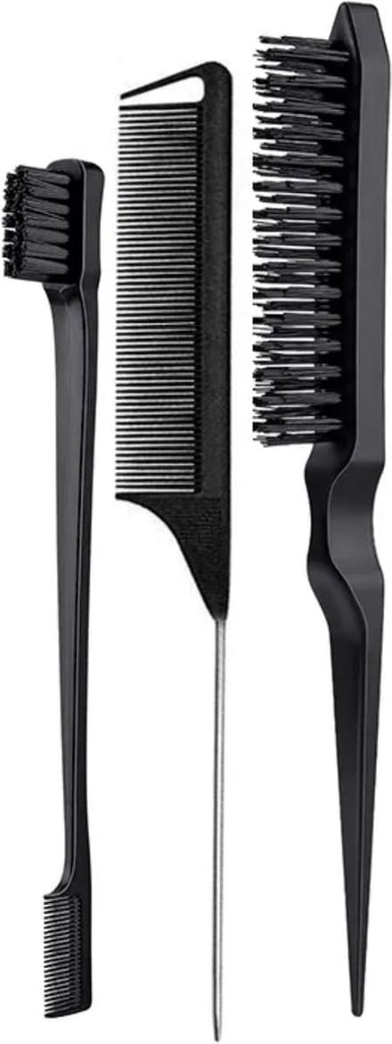Cabantis 3 delige Haar Accessoires Set – Franse Vlecht – Bruidskapsels – Haar - Zwart