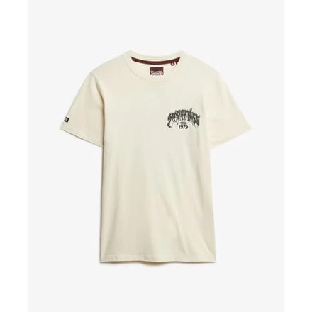 Superdry - Biker Rock Relaxed T-shirt - Heren - T-shirts