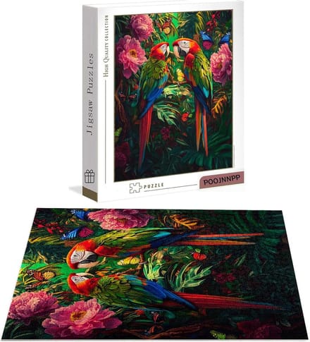 Houten Puzzel - 1000 Stukjes - Ontspanning Thuis - Premium Kwaliteit - 75 x 50 cm