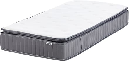 PLEASANT - Pocketveringmatras hard - Wit - 90 x 200 cm - Traagschuim