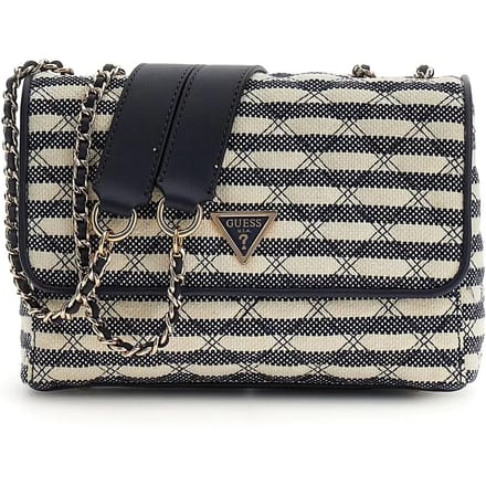 GUESS schoudertas Giully II 2 Compartment Convertible Flap Taupe Multi