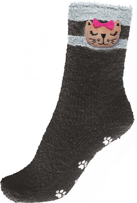 Sorbetto Sokken Minou Dames Polyester Zwart Maat 36-41