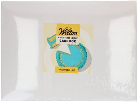 Wilton Taartdoos Verstelbare Hoogte 40x30x20-28cm