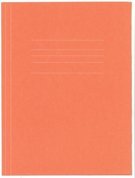 Kangaro dossiermap - folio - 240 grams recycled karton - oranje
