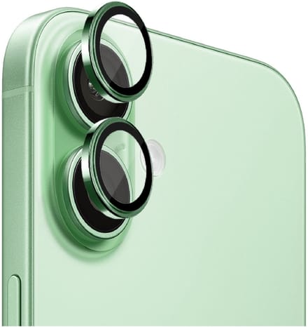 Camera Lens Screen Protector Geschikt voor iPhone 17 Groen - Screenprotector - Camera Protector iPhone 17