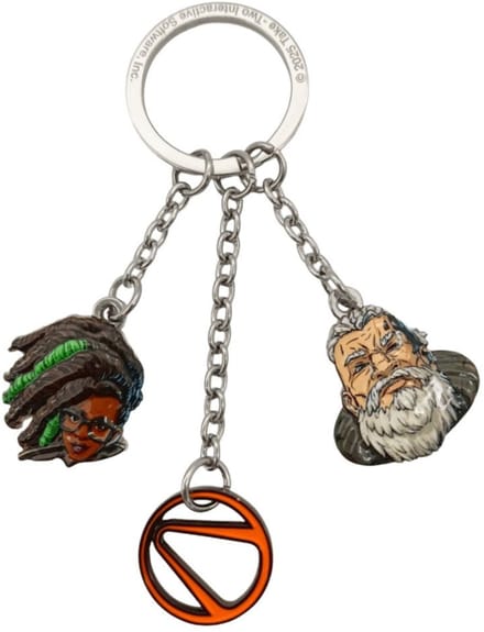 Borderlands 4 Keychain Harlowe & Amon