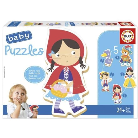 EDUCA - puzzel - 5 kinderpuzzels - VERHAALTJES