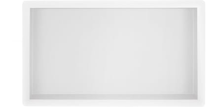 Sanifun Carol inbouwnis 300 x 600 x 100 mm mat-wit
