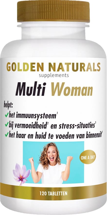 Golden Naturals Multi Woman (120 vegetarische tabletten)