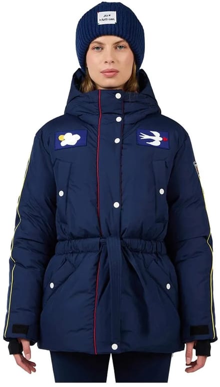 Rossignol Jcc Flag Parka Blauw L Vrouw